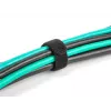 Āķa un cilpas kabeļu saite DeLOCK 19010 150x12mm melna 10 gabali