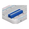 DIP slēdzis iespiedplatei DELOCK 66388, zila plastmasa, 10 gab., 31,9 × 9,9 × 5,5 mm
