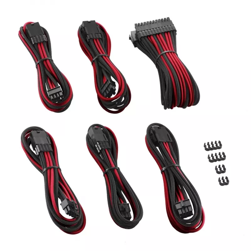 Iekšējais strāvas kabelis CableMod CM-PCAB-BKIT-NKKR-3PK-R 170mm x 50mm x 250mm