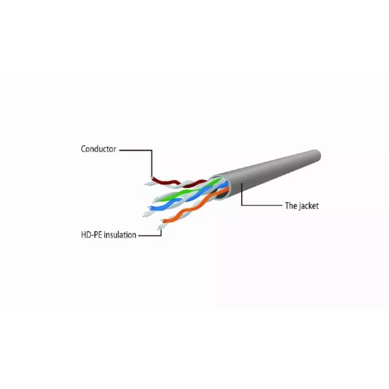 Tīkla kabelis Gembird PP6U-CU-1M RJ-45 Cat6 1m pelēks