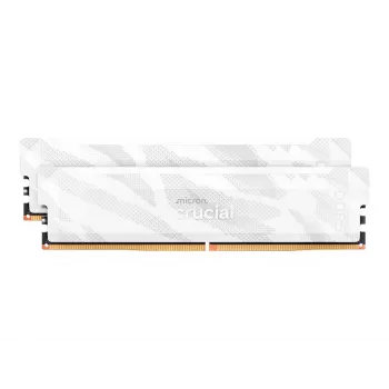 Crucial Pro OC 32GB (2x16GB) DDR5 PC5-48000C32 6400MHz Dual Channel Kit - balta