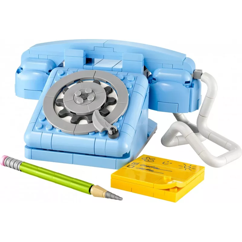 Konstrukciju rotaļlieta LEGO Creator 3-in-1 31174 Retro Telephone komplekts, 383 detaļas, 8+ gadi, 70×110×150 mm