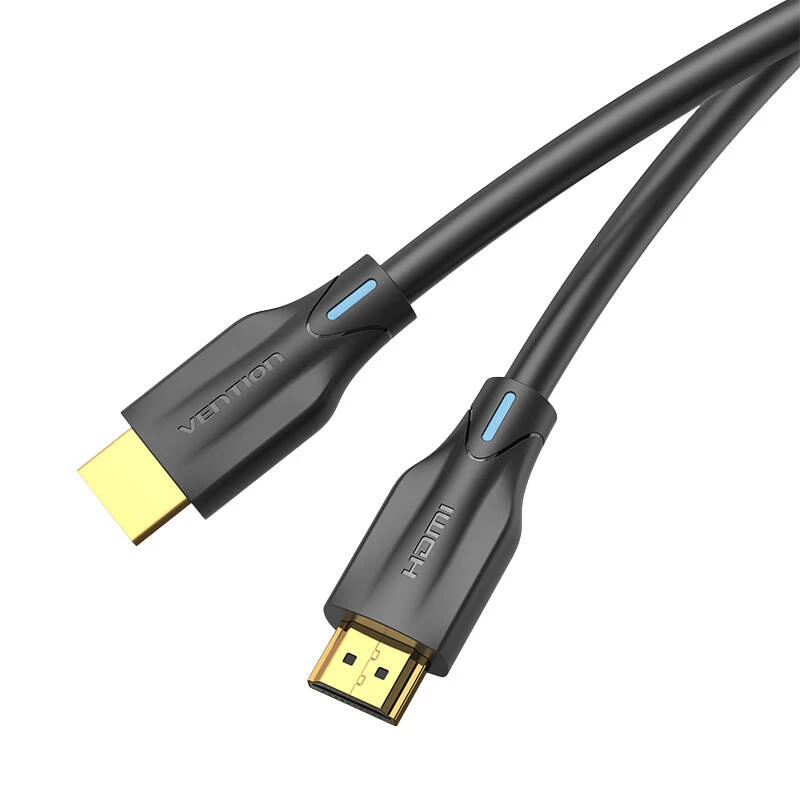 HDMI kabelis Vention AANBJ HDMI 2.1 48 Gbit/s 5 m, HDMI Type A spraudnis–vīrišķais, Melns