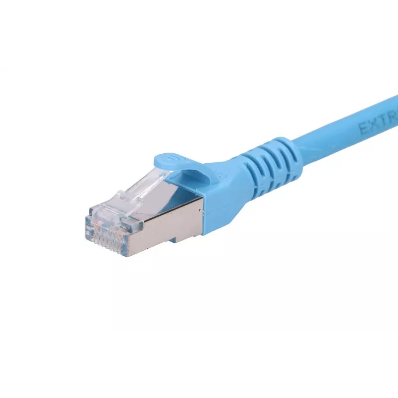 Extralink Cat.6A S/FTP Patch Cord 10m, Copper tīkla kabelis, 10Gbit/s