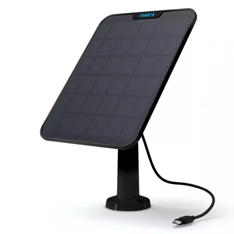 Reolink Solar PANEL-Melns 2 TYPE-C