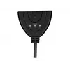 LogiLink - Video/Audio dalītājs/pārslēdzējs - 3 x HDMI - galddatoriem