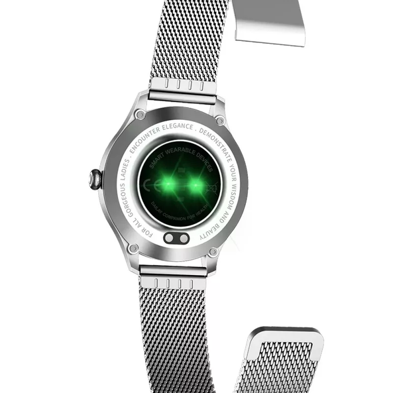 Viedpulkstenis MaxCom Fit FW42 Sudraba krāsā