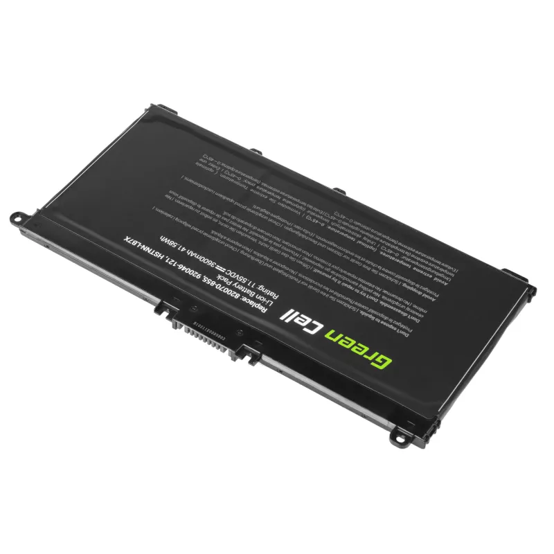 Baterija zaļa Cell HP145 priekš HP Pavilion (LiPo 3600 mAh, 11,55 V, melna)