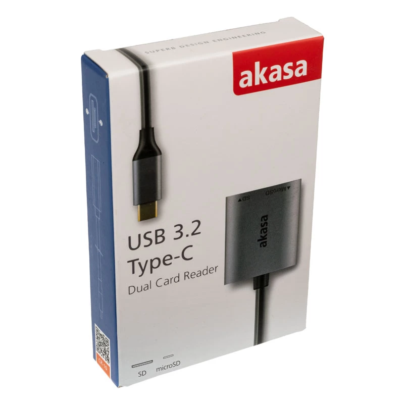 Karšu lasītājs Akasa AK-CR-10BK