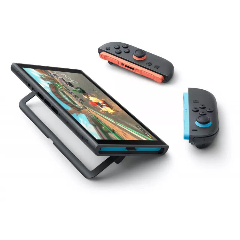 Nintendo Switch 2, Nintendo Switch 2, melns, Analog / Digital, D-pads, Home poga, Menu poga, Jauda poga, Taustiņi, LCD