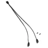 Kabeļu sadalītājs Kolink ARGB 1-2 Splitter kabelis 30 cm, 5 V, melns