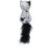 ZOLUX Chatouille kaķis ar spalvām un kaķumētru - rotaļlieta kaķiem - 13cm