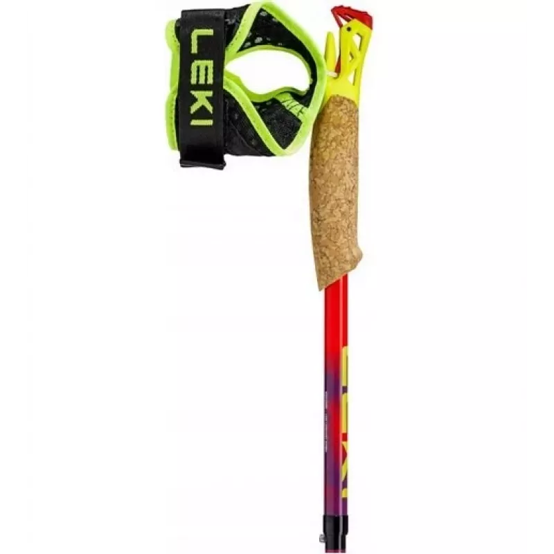 Pārgājienu nūjas Leki TRL Ultratrail FX One 120 cm, sarkanas