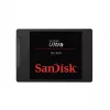 SanDisk Ultra 3D - SSD - 500GB - iekšējais - 2.5 (6,4 cm) - SATA 6Gb/s (SDSSDH3-500G-G26)