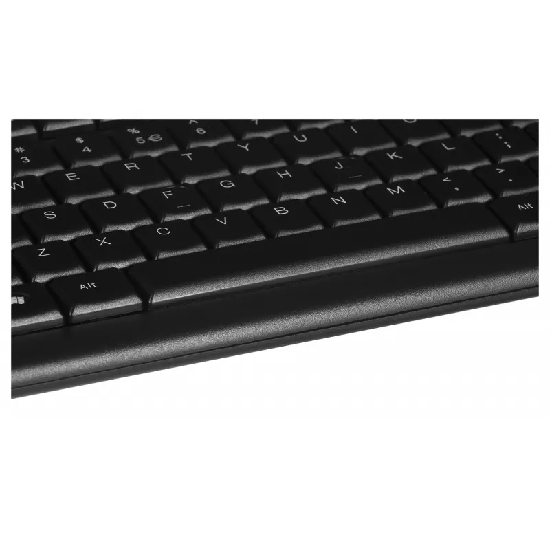 A4Tech KR-85 tastatūra USB QWERTY US English Melna