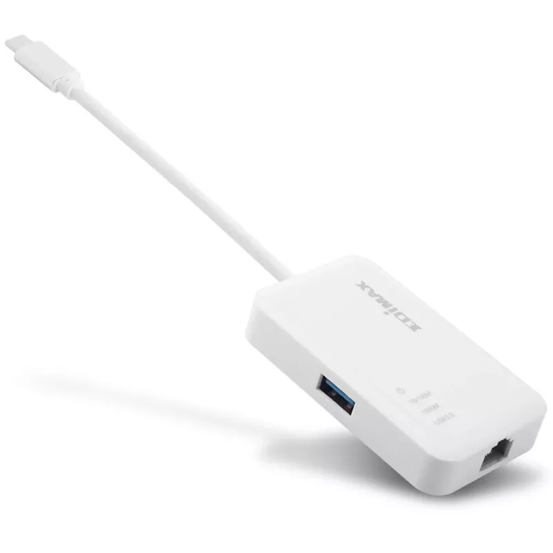 Edimax EU-4308 klēpjdatora doks/porta replikators USB 3.2 Gen 1 (3.1 Gen 1) Type-C balts