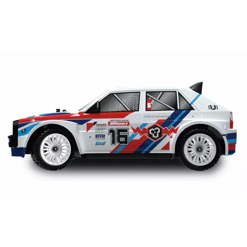 Amewi LR16 Rallye Drift transportlīdzeklis tālvadāms RC modelis rallija automašīna Elektromotors 1:16 (21092)