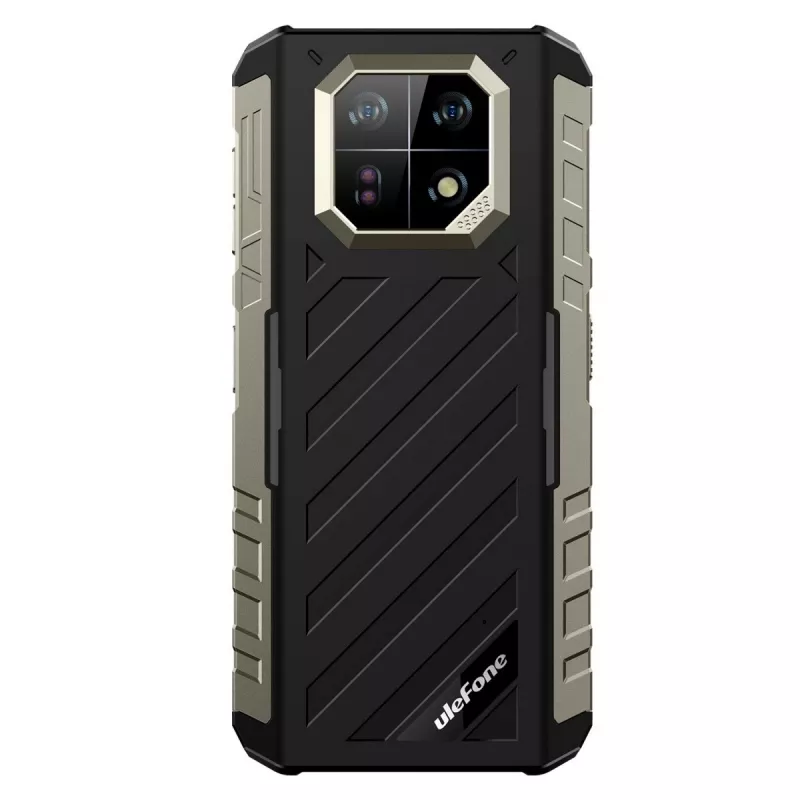 Viedtālrunis UleFone Armor 22 — MediaTek Helio G96, 8 GB RAM, 256 GB atmiņa, melns