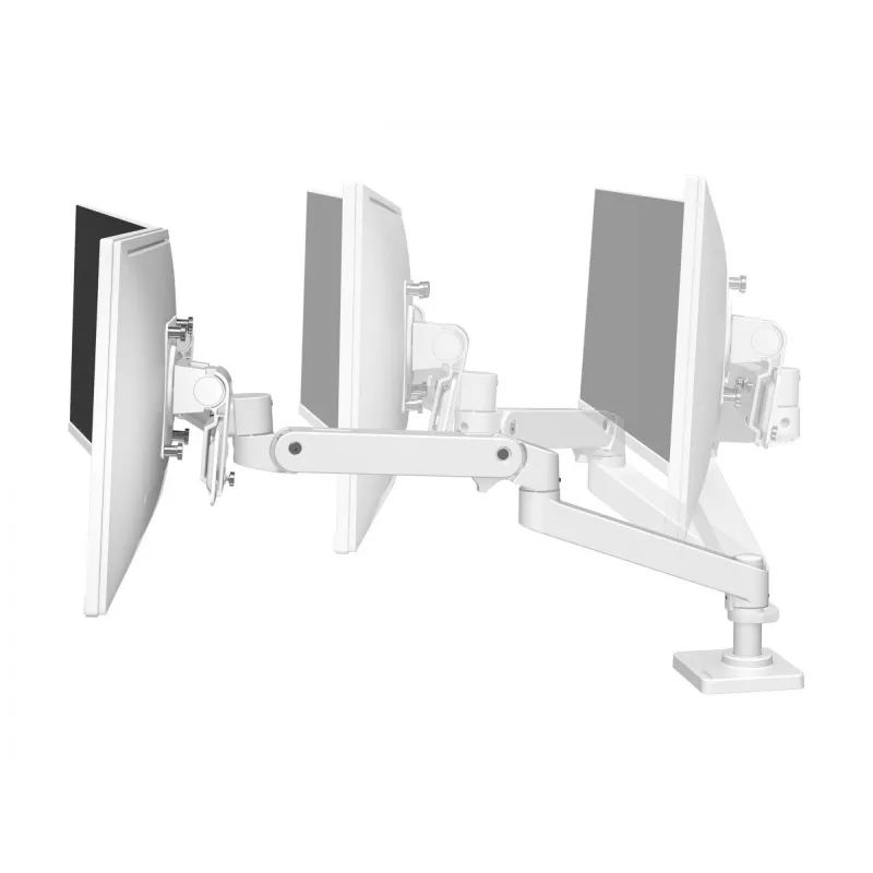 Monitora stiprinājums Ergotron LX Series 45-684-290 Clamp 27 inch balta