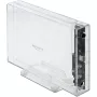 HDD/SSD korpuss DeLOCK 42623 caurspīdīgs 2.5/3.5 collu