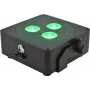 Baterijas plakanais apgaismojums EUROLITE AKKU IP 3 sw 41700020 RGB mobilai un āra lietošanai