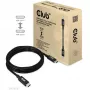 CLUB3D USB4 Gen3x2 Type-C divvirzienu kabelis 8K60Hz, Dati 40Gbps, PD 240W(48V/5A) EPR M/M 2m / 6.56ft