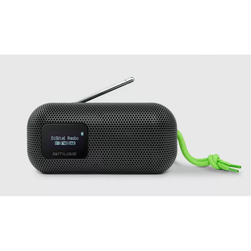 Muse skaļrunis ar FM radio | M-750 FBT | 10 W | Ūdensizturīgs | Bluetooth | Melns | Pārnēsājams | Bezvadu savienojums