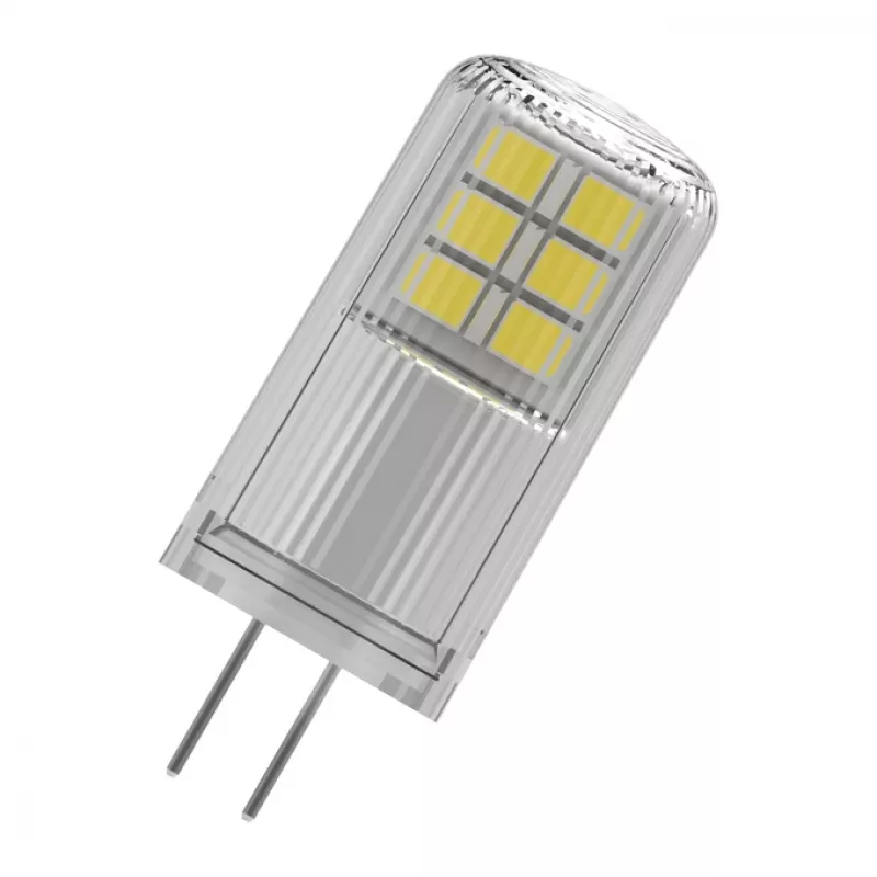 Osram LED PIN 12V Clear 28 Non-dim G4 spuldze, 2,2 W, 2700 K silti balta