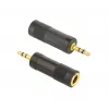 Cablexpert 6,35 mm sieviešu uz 3,5 mm vīriešu audio adapteris | A-6.35F-3.5M
