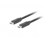 Kabelis USB-C vīr./vīr. 3.1 gen 2 0,5 m 10 Gb/s PD100W melns