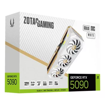ZOTAC GAMING GeForce RTX 5090 SOLID OC White 32GB GDDR7