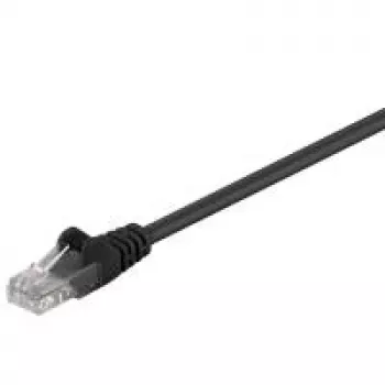 Tīkla kabelis Goobay RJ-45 Cat 6 1,5m melns