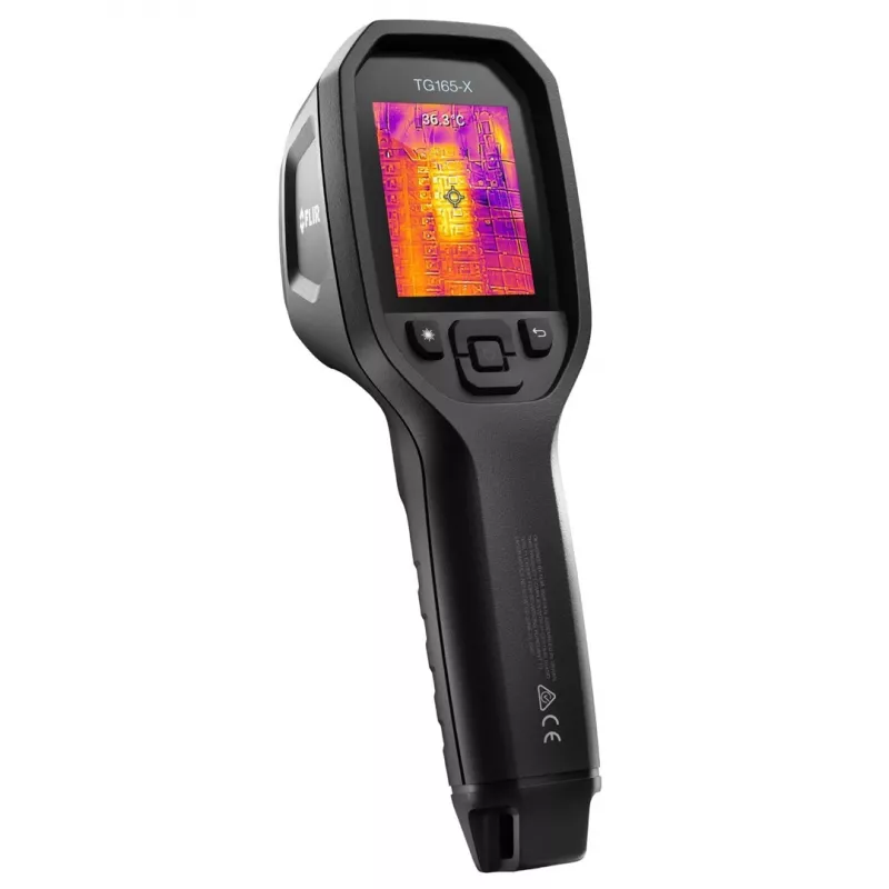FLIR TG165-X MSX termokamera -25 līdz +300 °C 80 x 60 pikseļi 8.7 Hz MSX®, integrēta LED gaisma, digitālā kamera