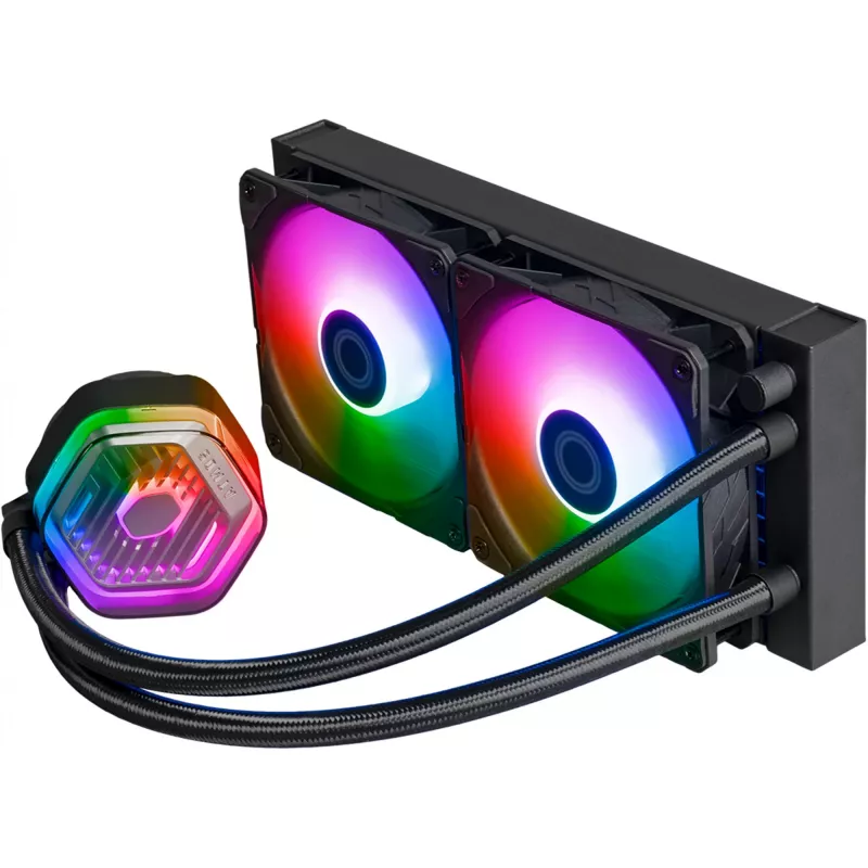 COOLER MASTER MasterLiquid MLX-D24M 240mm ARGB šķidruma CPU dzesētājs