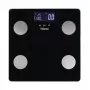 Personālie svari Tristar WG-2442 — digitālie vannas istabas svari, maks. 150 kg, 100 g precizitāte, ĶMI, melni
