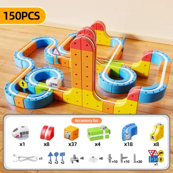 Extralink Toys Magnetic Track Set and Magnetic Train Magnetic Levitation (150 gab.)