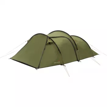 Easy Camp Hemsedal 4 zaļa tunelveida telts