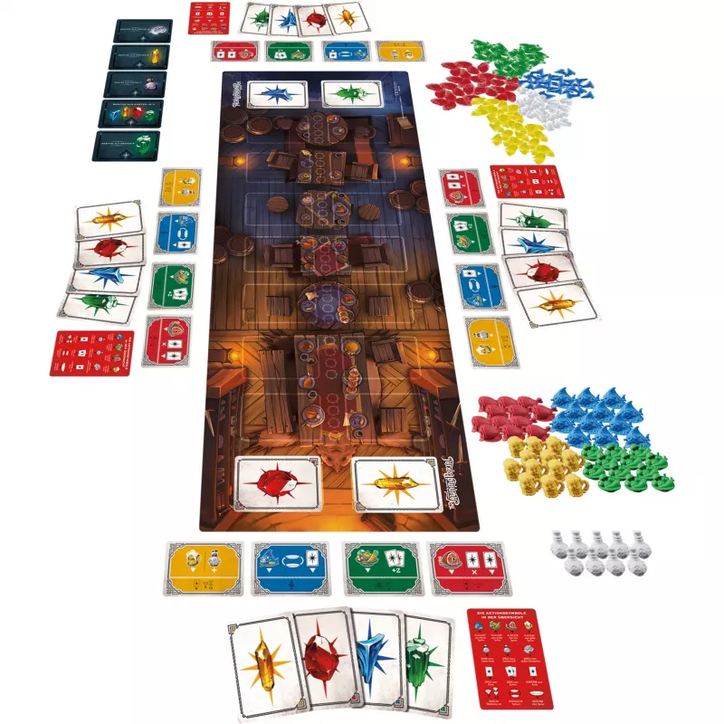 Avalon Hill Dungeons & Dragons - The Yawning Portal (vācu izdevums), galda spēle
