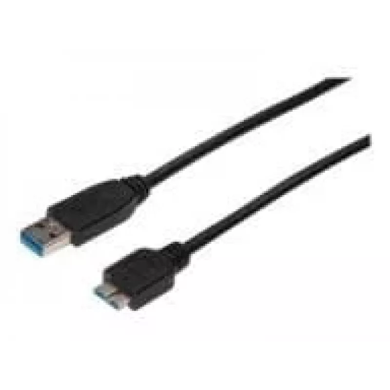 ASSMANN SuperSpeed USB 3.0 kabelis, USB A spraudnis uz Micro USB B spraudni, Cu AWG 28, 2x ekranēts, gar. 1,0 m (AK-300116-010-S)