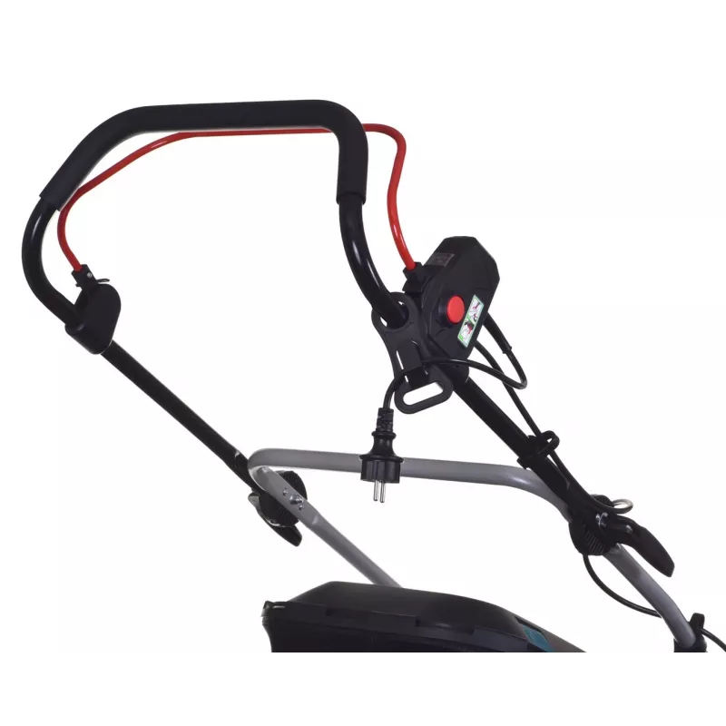 MAKITA ELEKTRISKAIS ZĀLES PĻĀVĒJS 1600 W 41 cm TĒRAUDA KORPUSS ELM4121