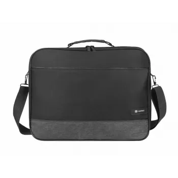 Messenger case NATEC Impala 2 for 43.9 cm (17.3 inch) laptops, polyester, pelēka, 50×445×315 mm
