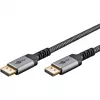 Goobay DisplayPort kabelis 2.0/2.1, 80 Gbit/s | 75685 | DisplayPort uz DisplayPort