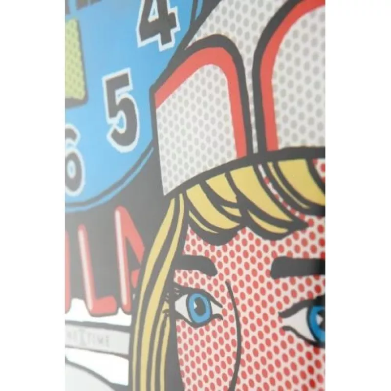 NeXtime klok 8167 Delux Diner, 43x43cm, sienas, daudzkrāsains
