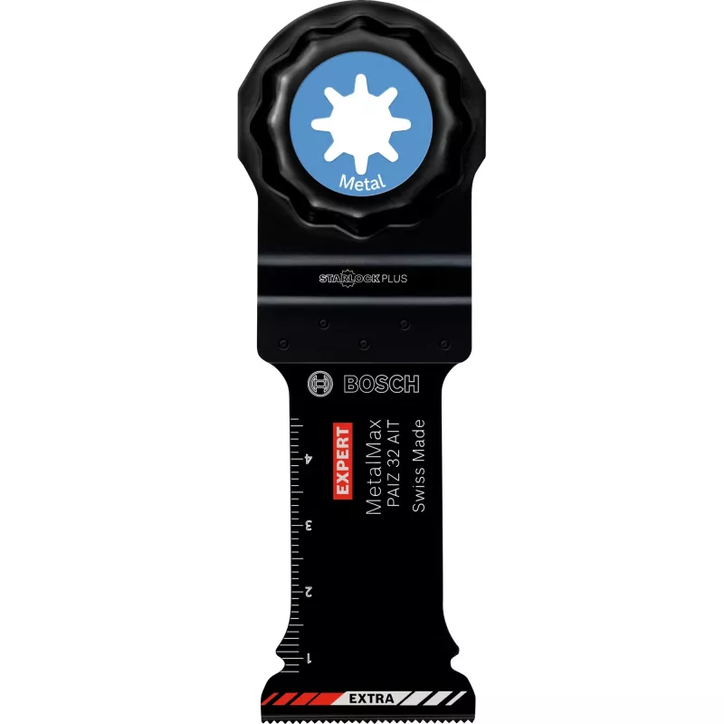 Bosch Expert MetalMax PAIZ 32 AIT metāla griešanas zāģa asmens ar cietmetāla zobiem, 32 mm, 10 gab.