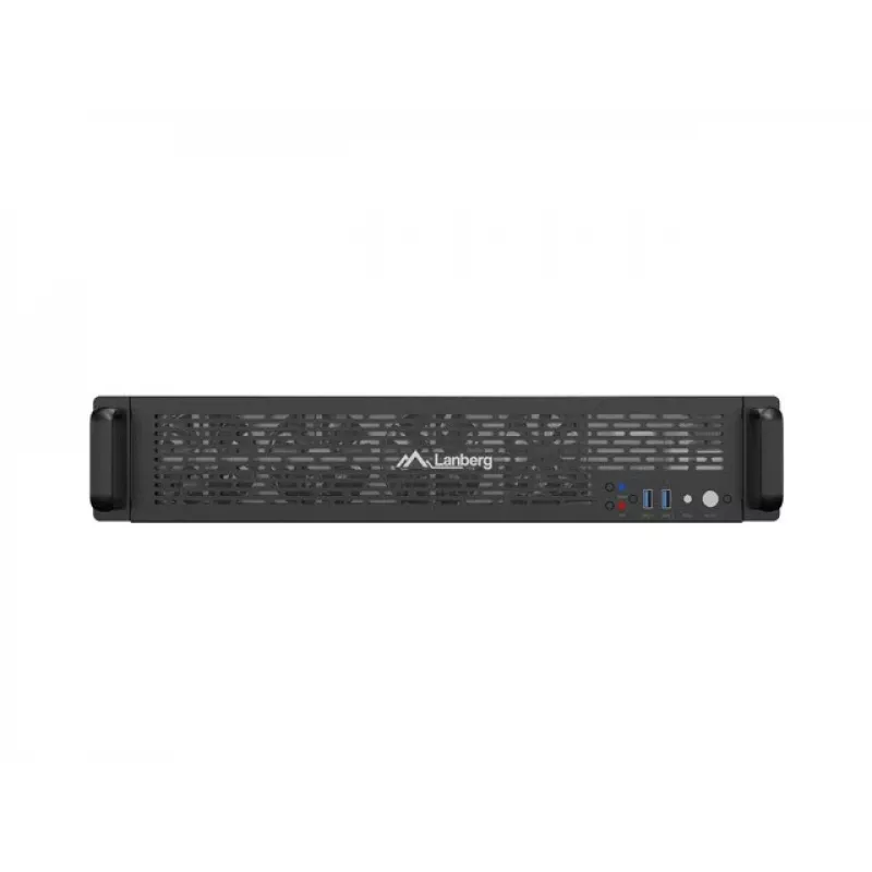 Rack Chassis Lanberg SC01-6502-12B 2U Melns 7 Fans