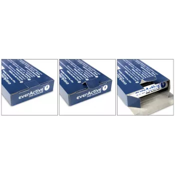 Vienreizlietojama sārma baterija everActive LR0310PAK AAA 1,5 V 1250 mAh, 10 gab. iepakojumā