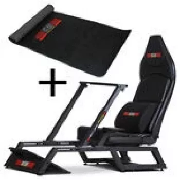 Next Level Racing F-GT Formula > Simulator Cockpit + Floor Mat spēļu paklājiņš