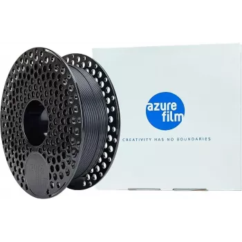 AZUREFILM PLA STRONGMANN 1,75mm MELNS 1kg 3D KVĒLDRIEŽA MATERIĀLS (FPS171-9005)