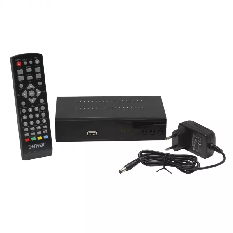 DVBC-120 digitālais atskaņotājs un ierakstītājs melns