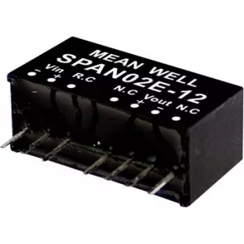 Strāvas adapteris MEAN WELL SPAN02B-15 2W 15V 18-36V